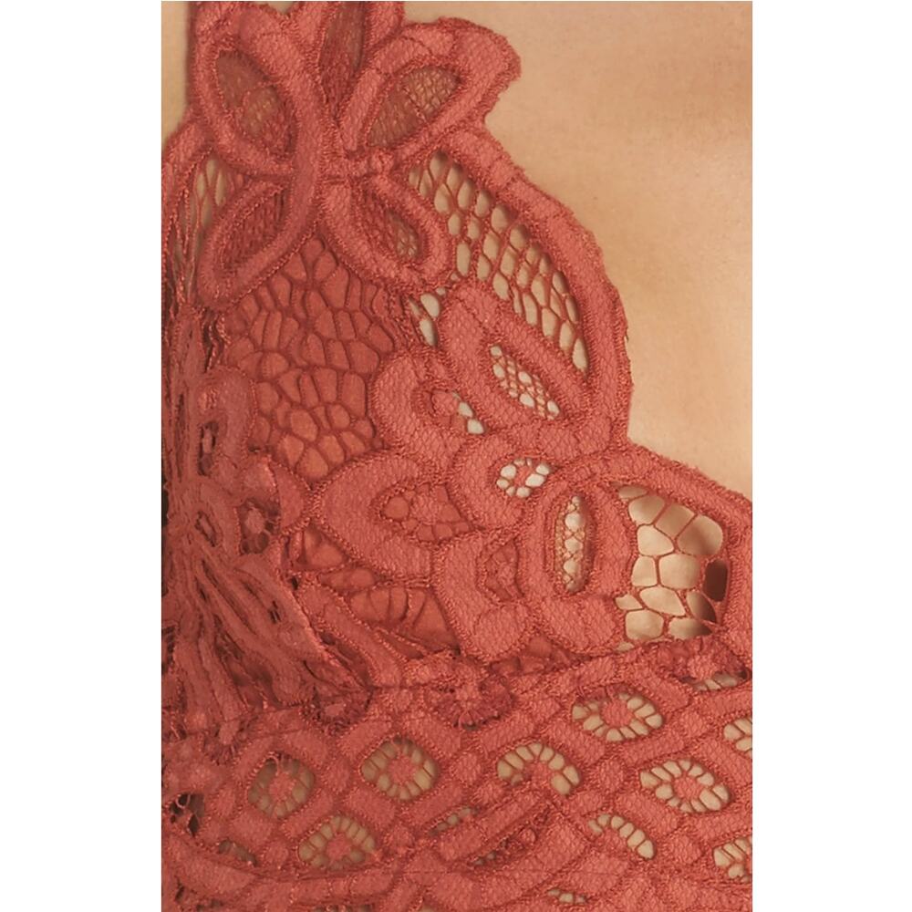 NWT Free People Women's Adella Copper Bralette Size Small - Picture 4 of 5